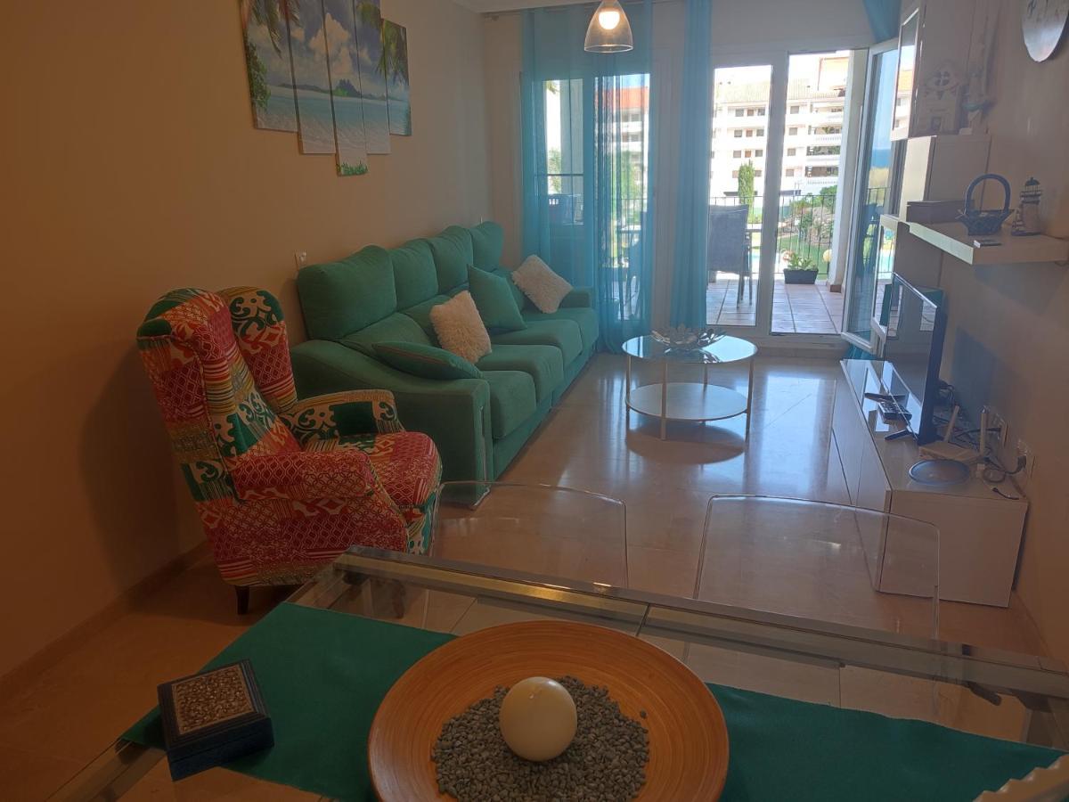 Apartamento Junto A La Playa Zona Tranquila Манилва Экстерьер фото